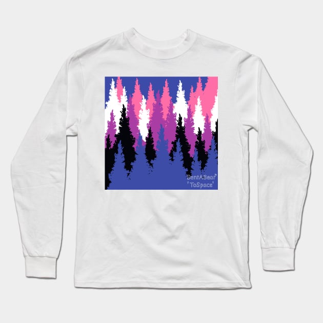 The Forest (Gender Fluid) Long Sleeve T-Shirt by SentABearToSpace 